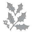 American Holly Etched Dies from the Snow Garden Collection by Susan Tierney-Cockburn