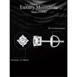 Breathtaking Moissanite Heart Stud Earrings | 925 Sterling Silver