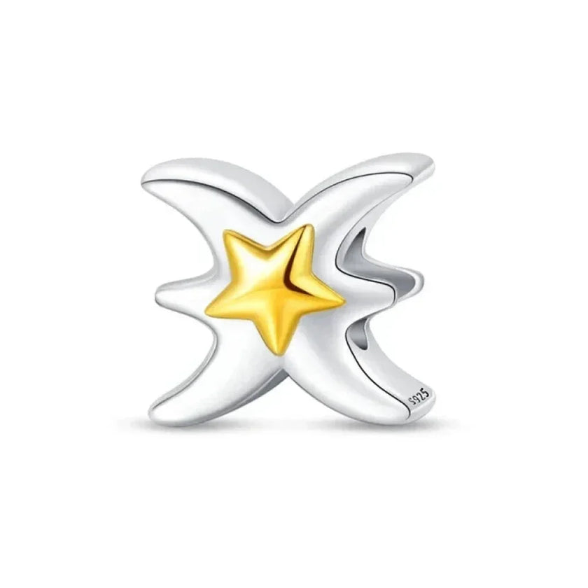 Delicate 925 Silver Zodiac Charm: Personalize Your Bracelet With Your Constellation