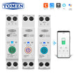 1P+N WIFI Smart Switch Energy Monitoring Circuit Breaker Timer Relay MCB TUYA Smartlife