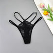 3-Pack Lace Peekaboo G-Strings – Strappy, Sheer, & Seductive T-Back Thongs