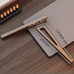 Portable Foldable Wooden Laptop Stand - Ergonomic 12° Adjustable Angle,  Compact Bamboo Desktop Riser for Tablets and Notebooks