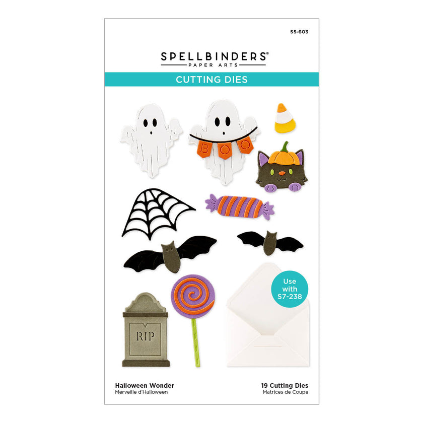 Halloween Wonder Etched Dies from the Envelope of Wonder Collection