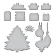 Retro Holiday Etched Dies by Simon Hurley