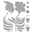 Fresh Picked Daffodils Etched Dies from the Fresh Picked Collection