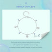 The Tropical Opal Sea Star & Shell Anklet