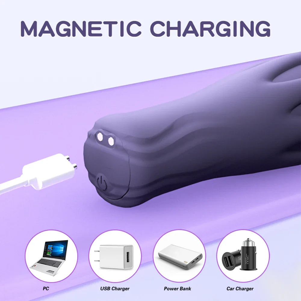 Turbo Stroke Vibrating Glans Trainer Male Masturbator