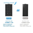 DOKIO Flexible Solar Panel  18V 100W - 400W