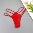 3-Pack Lace Peekaboo G-Strings – Strappy, Sheer, & Seductive T-Back Thongs