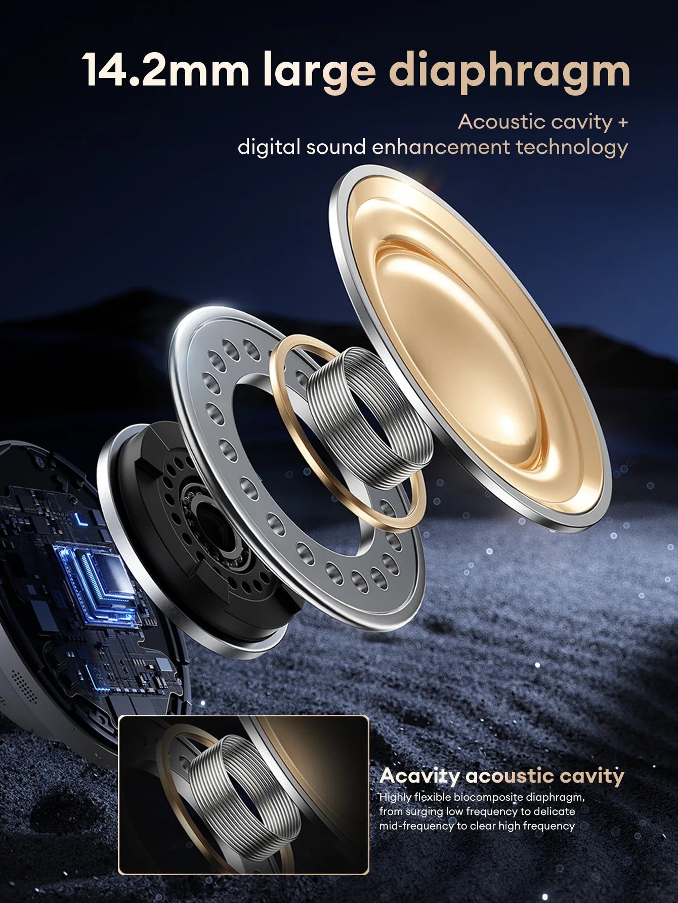 Lenovo EA305 OWS Wireless Bluetooth V5.4 Earphones Long Endurance Headphones Waterproof Sport Earphones LP75 Gaming Earbuds