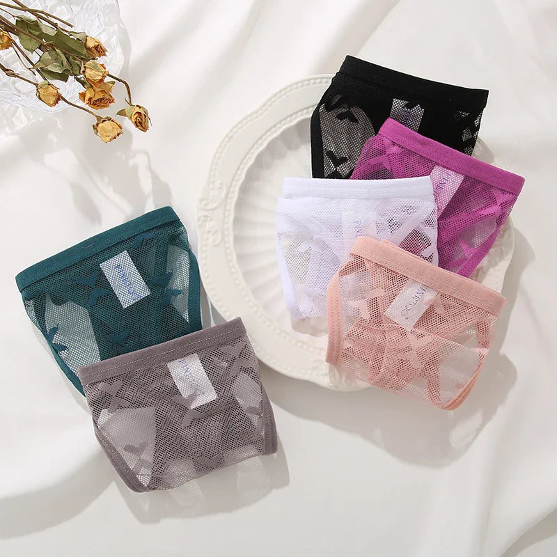3-Pack Sheer Mesh G-Strings – Sexy Low Rise G-Strings