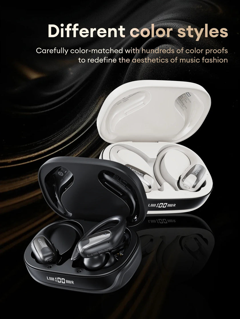 Lenovo EA305 OWS Wireless Bluetooth V5.4 Earphones Long Endurance Headphones Waterproof Sport Earphones LP75 Gaming Earbuds