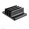 Vertical Laptop Stand Plastic Portable Macbook/Tablet/Phone Holder Adjustable Desktop Notebook Dock Space Save Accessory-Vaydeer