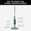 SHARK S7000C Steam & Scrub All-in-One Scrubbing and Sanitizing Hard Floor Steam Mop - Factory serviced with 90 day warranty