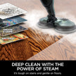 SHARK S7000C Steam & Scrub All-in-One Scrubbing and Sanitizing Hard Floor Steam Mop - Factory serviced with 90 day warranty