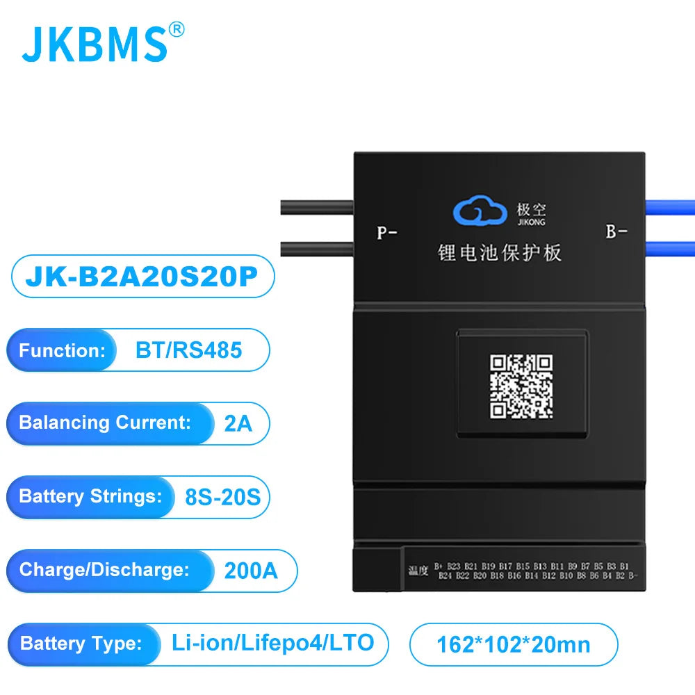 Active Balancer BMS  Lifepo4 Li-Ion Lto Battery