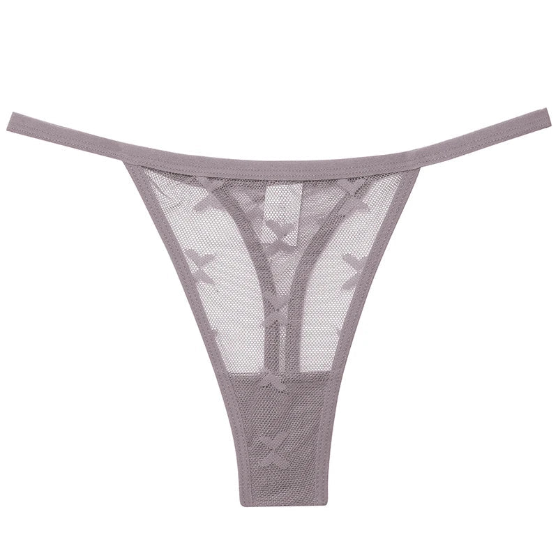 3-Pack Sheer Mesh G-Strings – Sexy Low Rise G-Strings