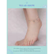 The Tropical Opal Sea Star & Shell Anklet