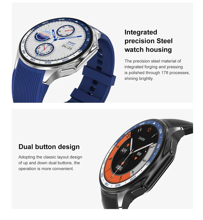New For HUAWEI IOS Watch X High-End Business Watch 32G Large Memory Album Smartwatch Men Sports Fitness Waterproof Bracelet
