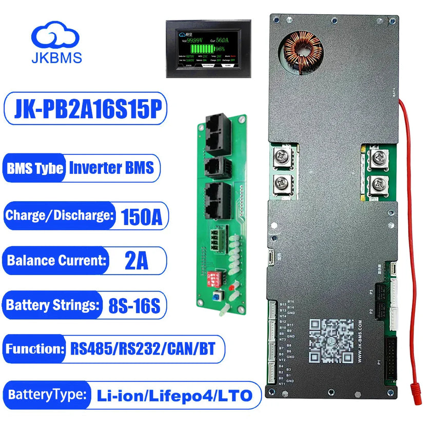 Battery Balancer lifepo4 Active Balance - RS485 RS232 CAN BT