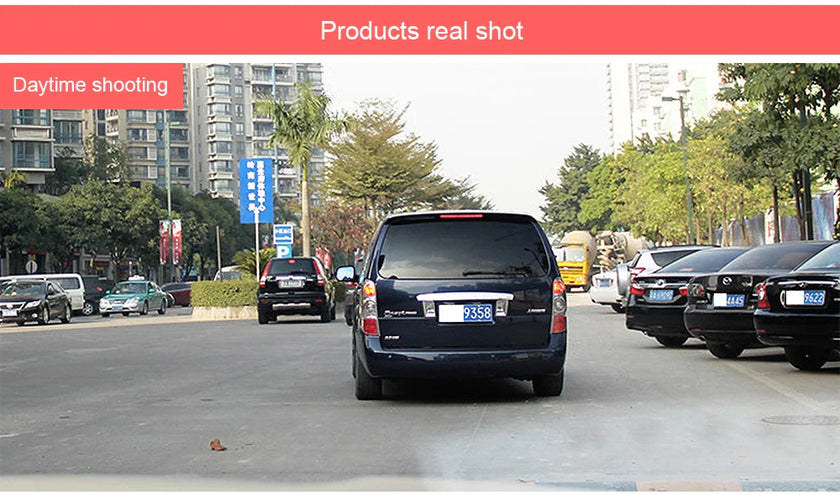 3 Channel Dash Cam for Car Front And Rear Camera 1080P Video Recorder Dashcam Black Box Car DVR Rear View Camera car accessory