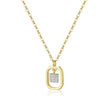 Personalized Initial Necklace in 925 Sterling Silver