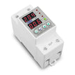 Protection Relay 40-80A 220/230V TOMZN with Din Rail Dual Display