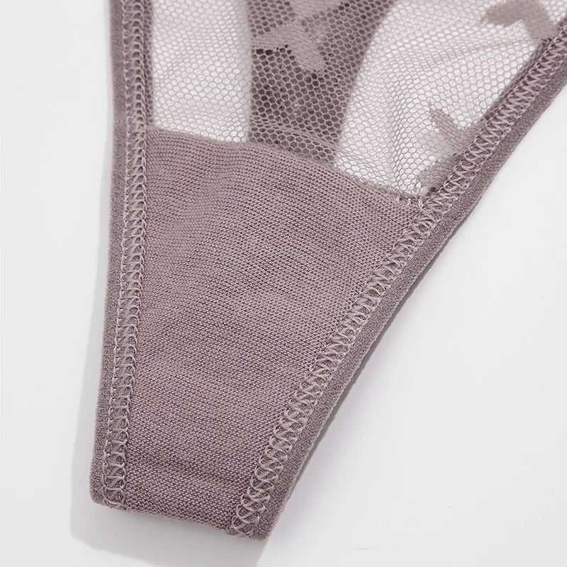 3-Pack Sheer Mesh G-Strings – Sexy Low Rise G-Strings