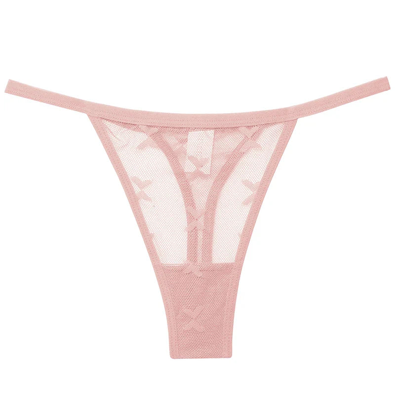 3-Pack Sheer Mesh G-Strings – Sexy Low Rise G-Strings