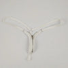 Zipper Thong Open Crotch Sexy G-String Lingerie