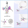 Festive Fun Sterling Silver Birthday Charm
