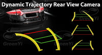 Dynamic Trajectory AHD Trunk Handle Camera For Ford Focus MK2 MK3 Mondeo Ranger Explorer C-Max Kuga Fiesta Fusion Backup Cam