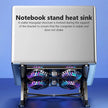Foldable Laptop Cooling Pad with 4 Fans — Portable Stand for 13–17.3 Inch Laptops