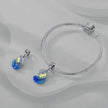 S925 Silver Colorful Luminous Twelve Constellation Pendant
