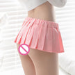 Ultrashort Plaid Schoolgirl Mini Skirt