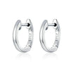 925 Sterling Silver Starlike Earrings - Minimalist Star Shape Ear Buckle for Women - Fashion jewelry SCE1136