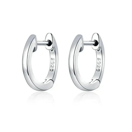925 Sterling Silver Starlike Earrings - Minimalist Star Shape Ear Buckle for Women - Fashion jewelry SCE1136