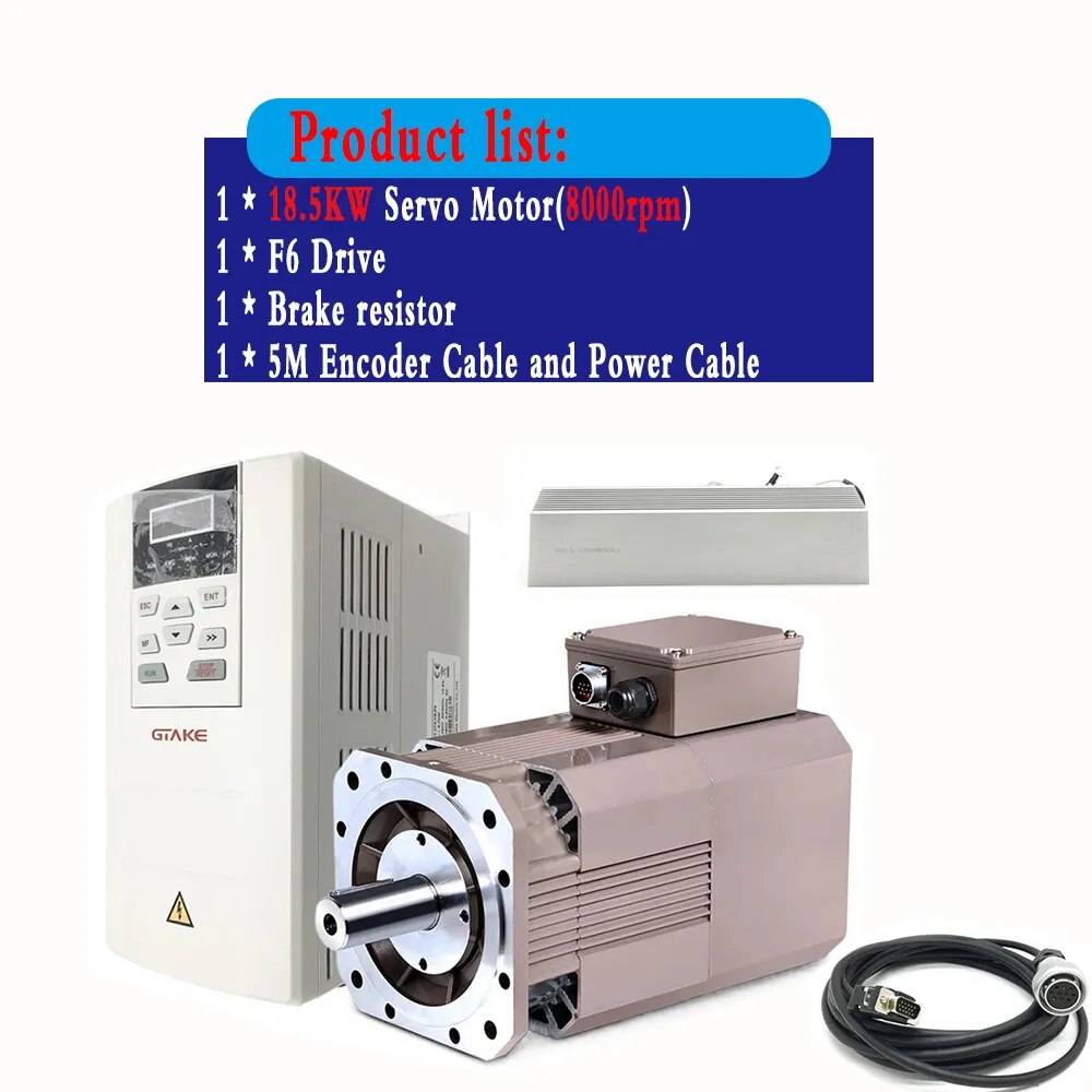 AC Servo Spindle Motor Driver Kit