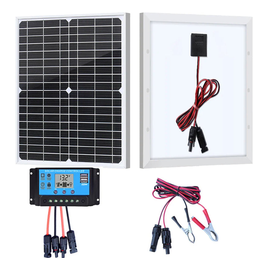 18V photovoltaic rigid solar panel 25W/50W 12v solar panel kit