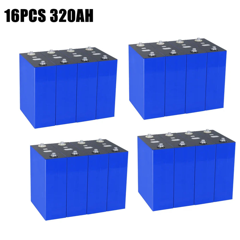 Lifepo4 Battery Cell 105AH - 320AH Grade A  12V/24V