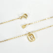 Personalized Initial Necklace in 925 Sterling Silver