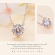 Dazzling Diamond Alternative: 1ct Moissanite Sterling Silver Pendant Necklace