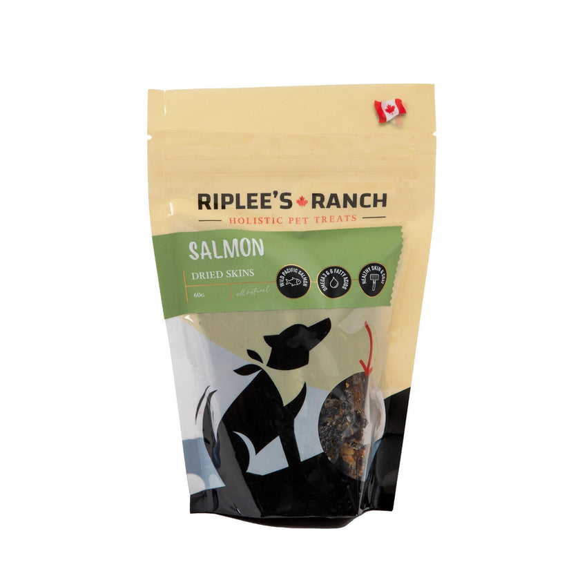 Salmon Skin - Dried - Dog Treats