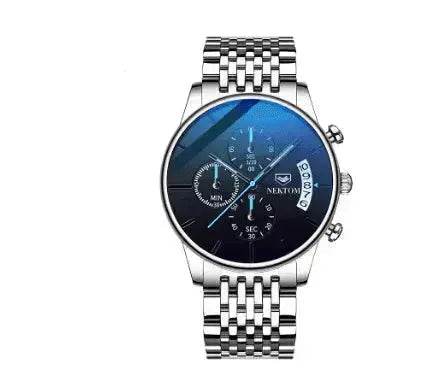 SAPPHIRE Crystal Glass Stainless Steel Fashion Men's Watches