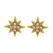 Style SARENBE Or : Boucles d'oreilles créoles 'Star Bright' Or