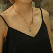 AVERY Charm Necklace Gold