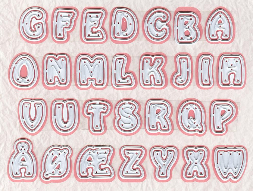 Shape Dies - Alphabet