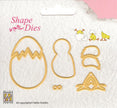 Nellie's Choice - Shape Die - Chick & Egg