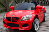 BMW Style 12V Kids Ride On Car with Remote Control with UPGRADED Leather Seat
