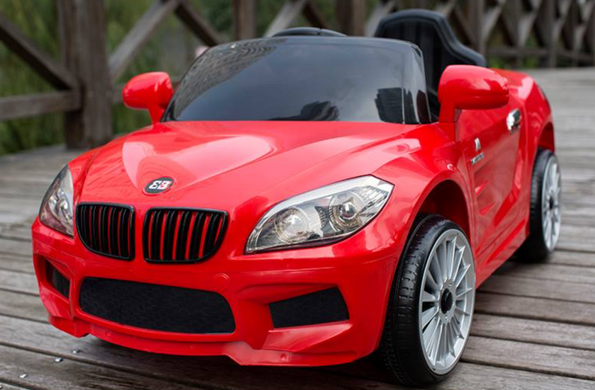 BMW Style 12V Kids Ride On Car with Remote Control with UPGRADED Leather Seat